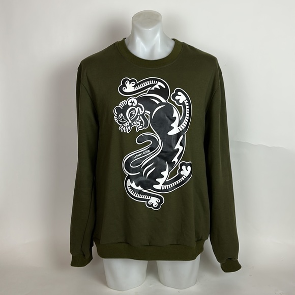 JONNY COTA LOS ANGELES PANTHER PULLOVER CREW SWEATSHIRT MENS SIZE XXL - Picture 1 of 12